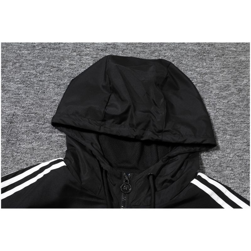 Mens Juventus All Weather Windrunner Jacket Black 2025/26