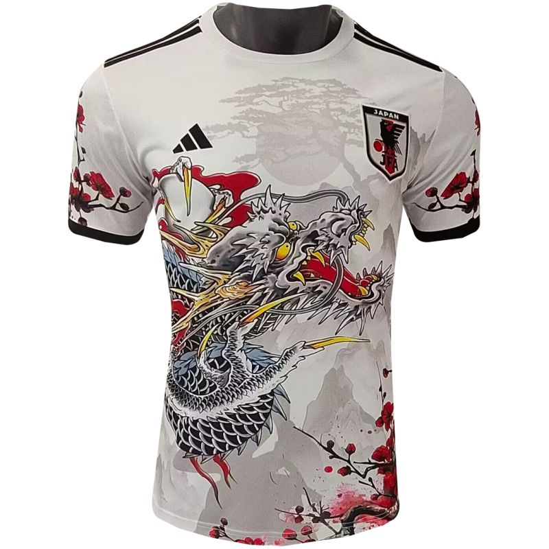 Mens Japan Special Edition White Dragon Jersey 2025