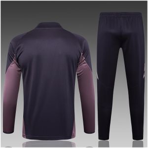 Kids Arsenal Training Suit Purple Brown 2024/25