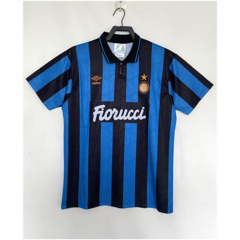 Mens Inter Milan Retro Home Jersey 1992/94
