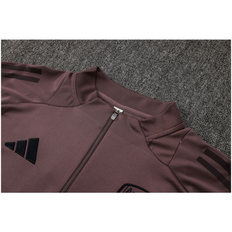 Mens Arsenal Training Suit Purple Brown 2024/25