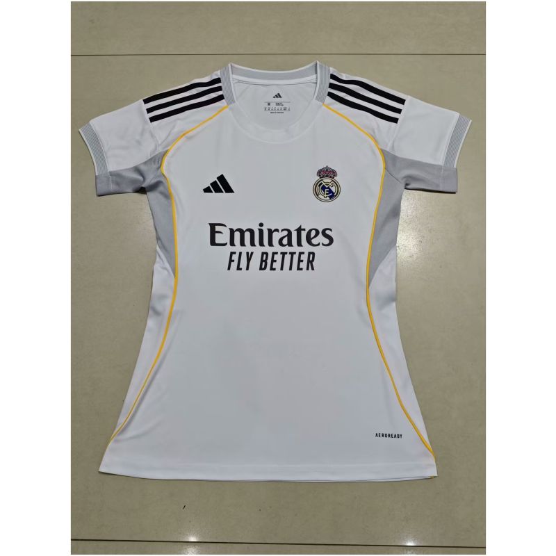 Womens Real Madrid Home Jersey 2025/26