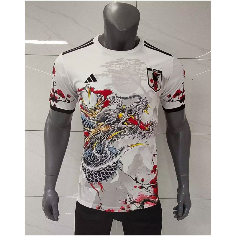 Mens Japan Special Edition White Dragon Jersey 2025