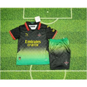 Kids AC Milan Fourth Black Jersey 2024/25