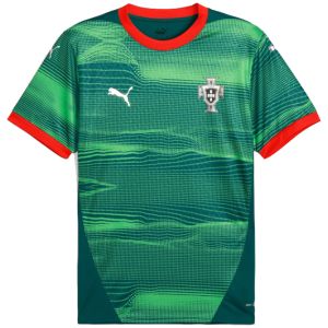 Mens Portugal Pre-Match Short Training Green Jersey 2025