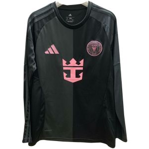 Mens Inter Miami C.F. Away Jersey Long Sleeve 2025/26