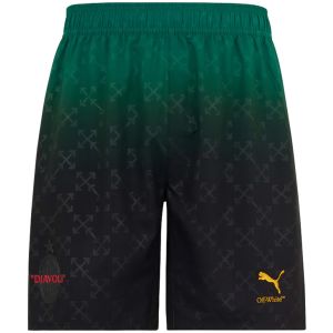Mens AC Milan Fourth Black Shorts 2024/25