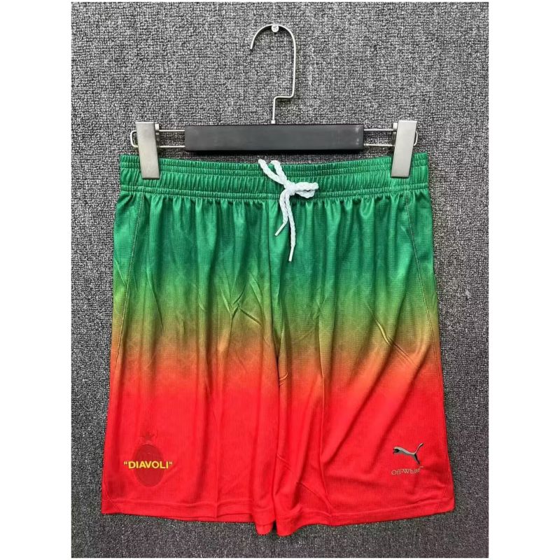 Mens AC Milan Fourth Red Shorts 2024/25
