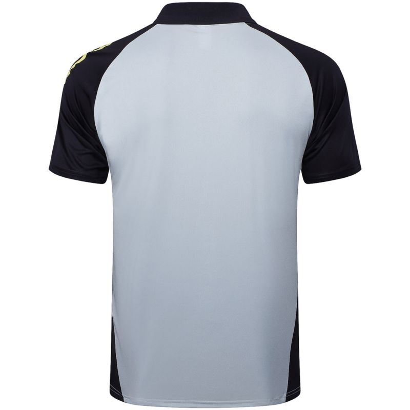 Mens Juventus Polo Shirt Light Grey 2024/25