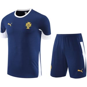 Mens Portugal Short Training Suit Royal 2025