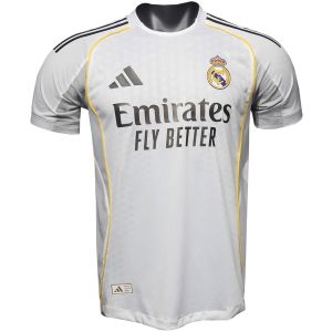Mens Real Madrid Home Authentic Jersey 2025/26 – Match