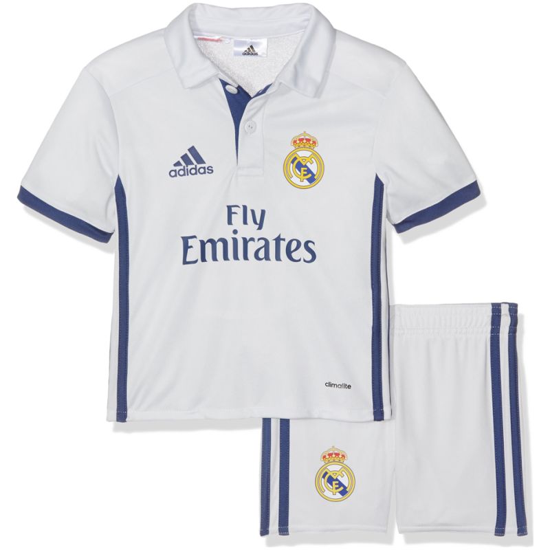 Kids Retro Real Madrid Home Jersey 2016/17