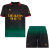Kids AC Milan Fourth Black Jersey 2024/25