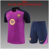 Kids Barcelona Short Training Suit Purple 2025/26