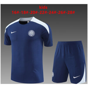 Kids Inter Milan Short Training Suit Navy 2025/26