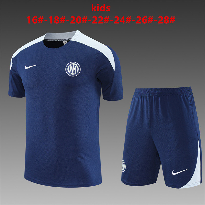 Kids Inter Milan Short Training Suit Navy 2025/26