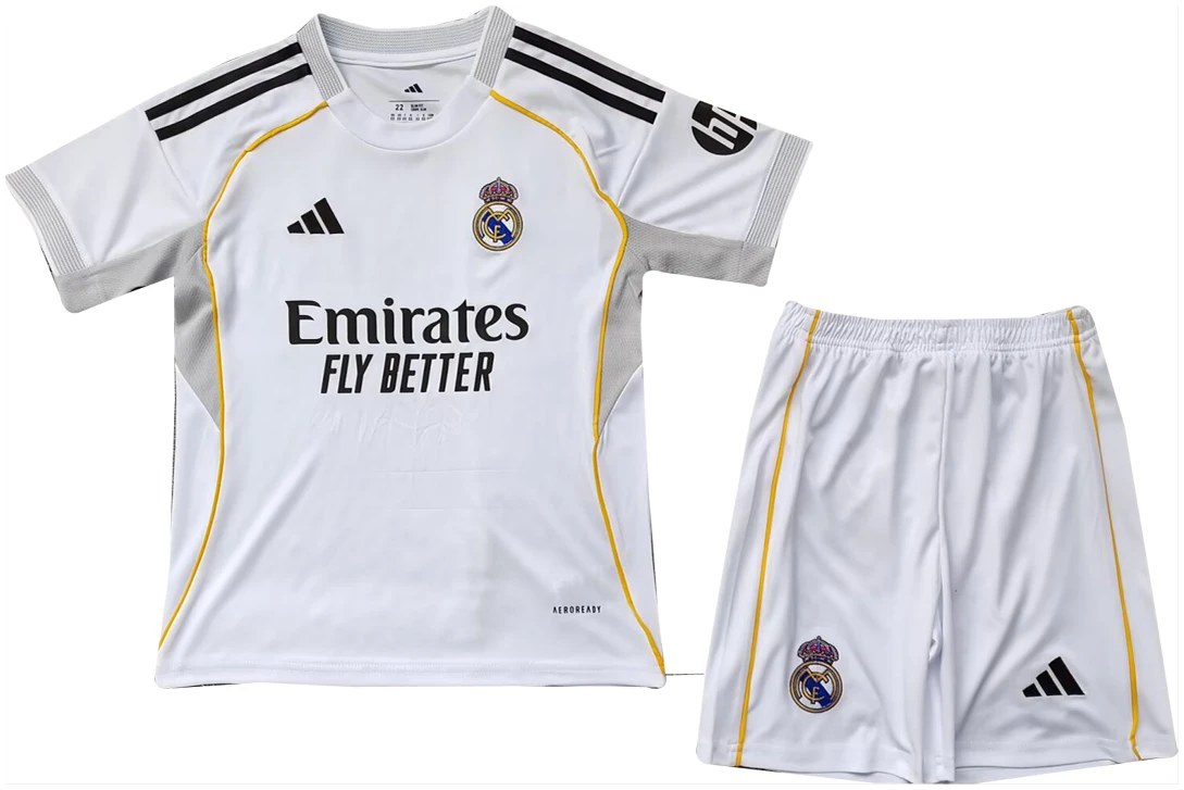 Kids Barcelona One Piece Monkey D. Luffy Jersey 2025/26