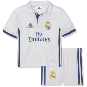 Kids Retro Real Madrid Home Jersey 2016/17
