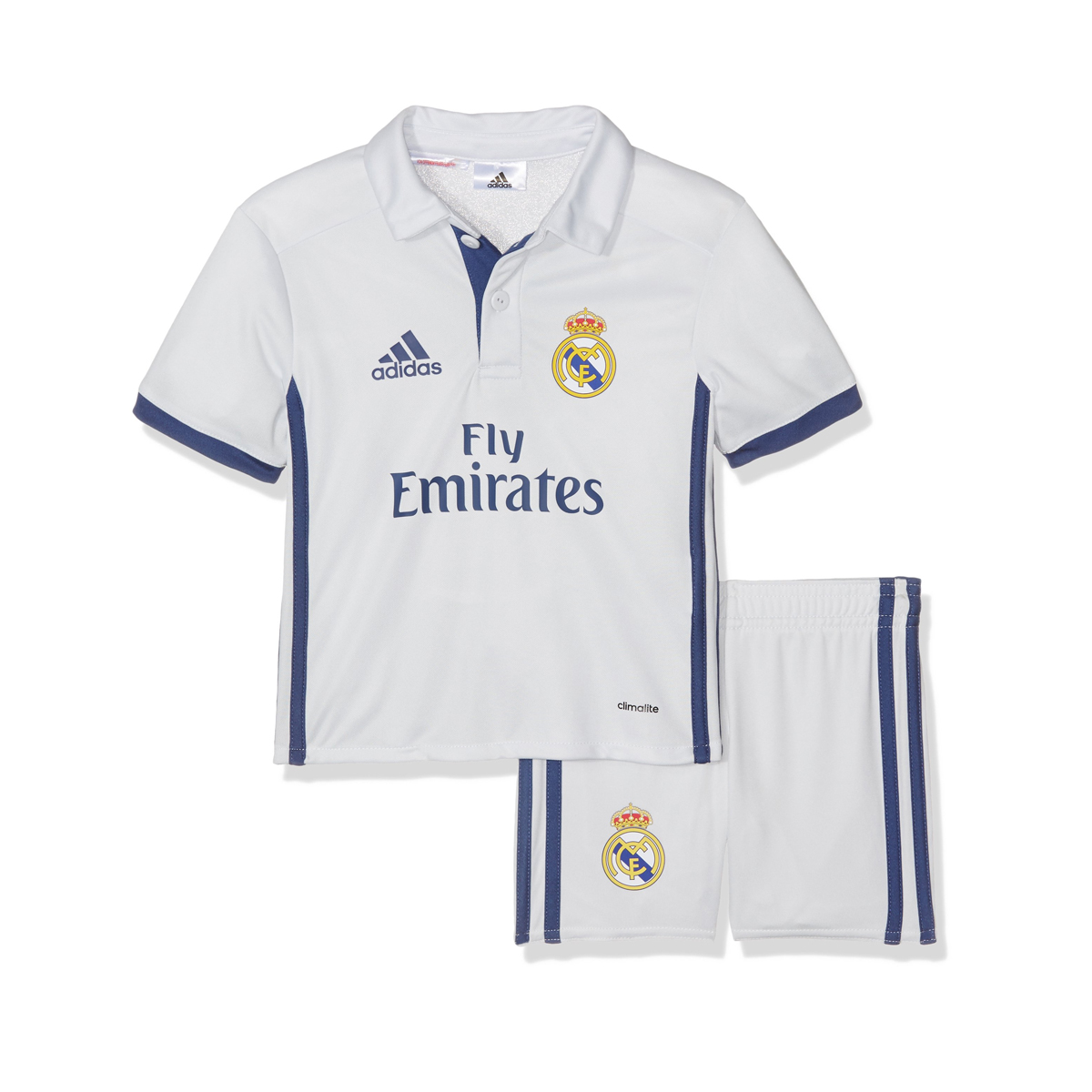 Kids Retro Real Madrid Home Jersey 2016/17