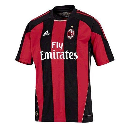 Mens AC Milan Retro Home Jersey 2010/11
