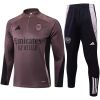 Mens Arsenal Training Suit Purple Brown 2024/25
