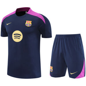 Mens Barcelona Short Training Suit Royal 2025/26
