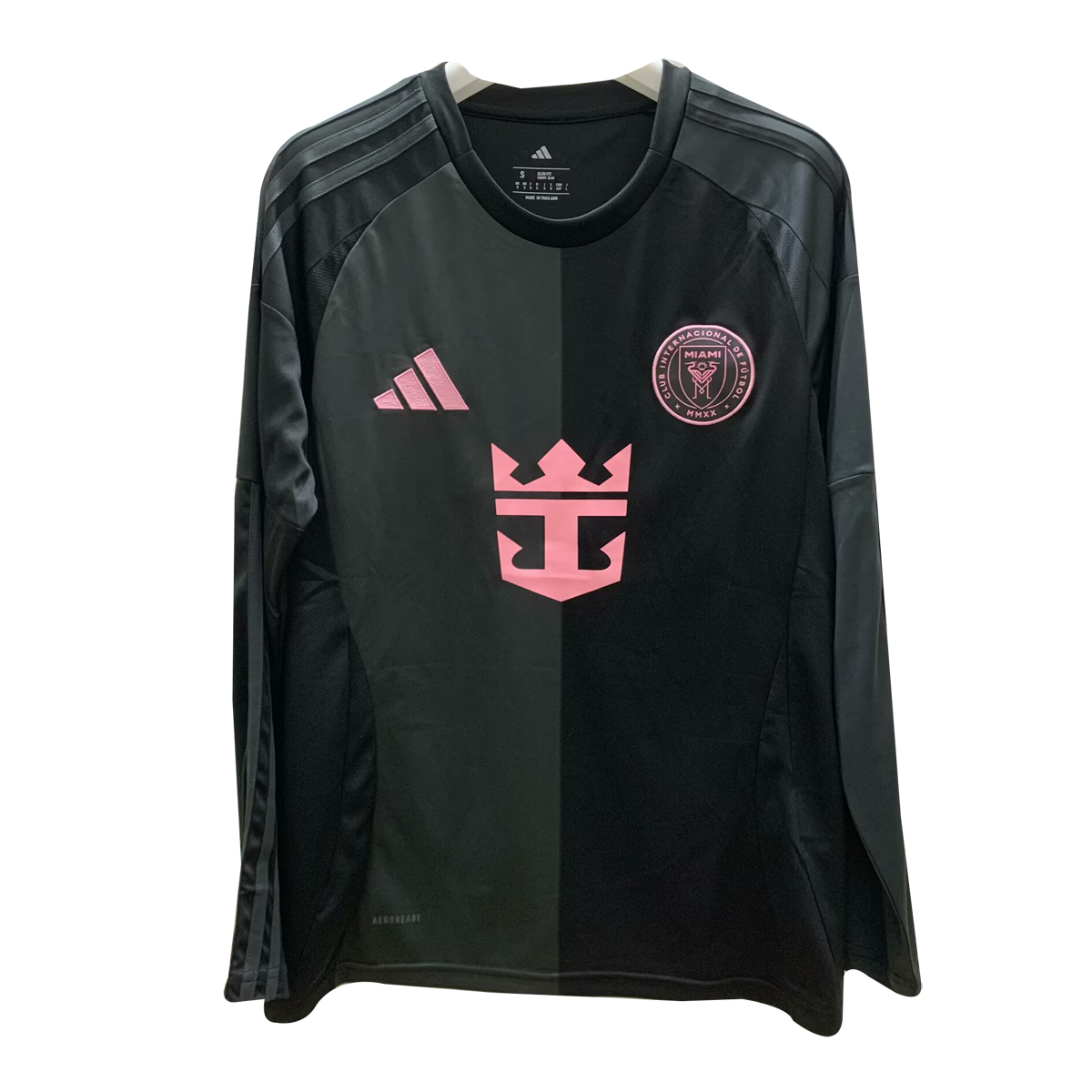 Mens Inter Miami C.F. Away Jersey Long Sleeve 2025/26