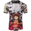 Mens Japan King of Pirates Luffy Red Jersey 2025