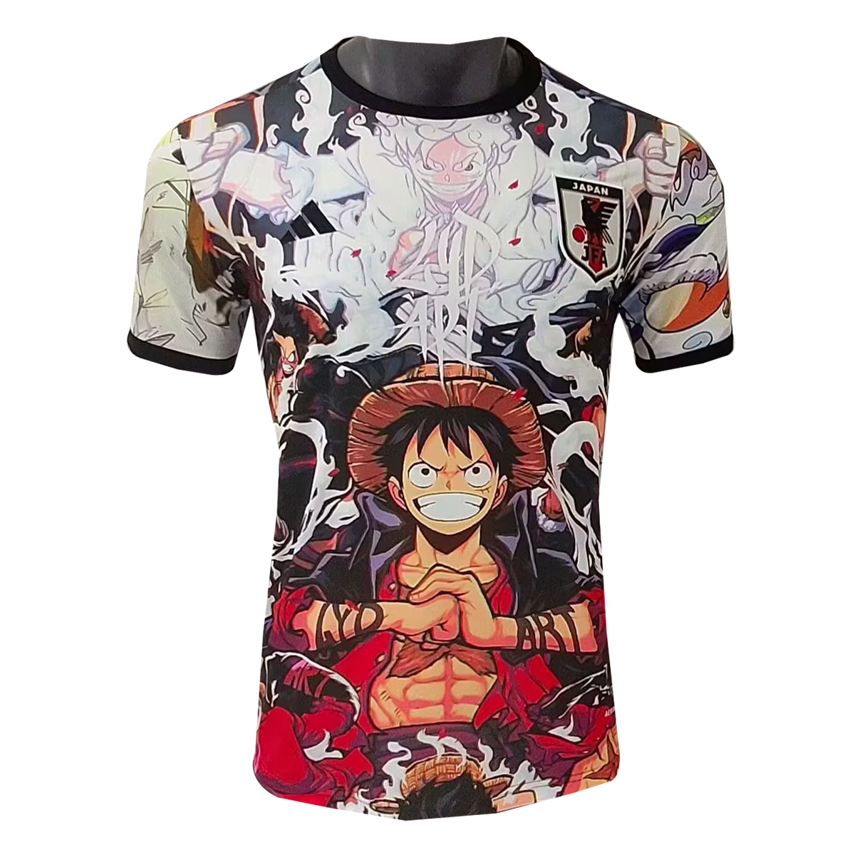 Mens Japan King of Pirates Luffy Red Jersey 2025