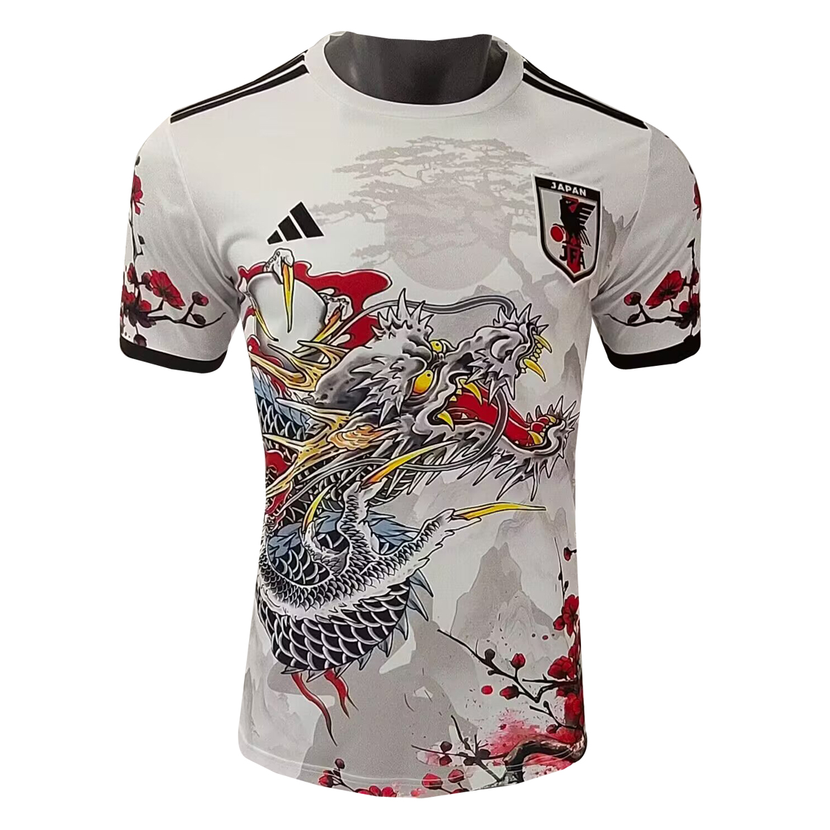Mens Japan Special Edition White Dragon Jersey 2025