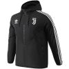 Mens Juventus All Weather Windrunner Jacket Black 2025/26