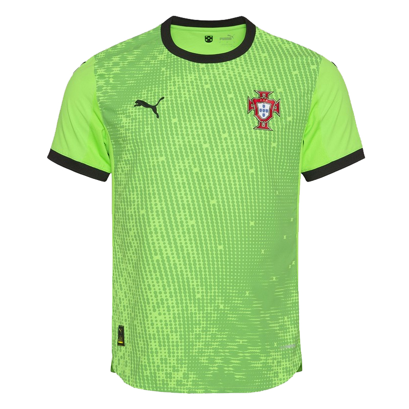 Mens Portugal Goalkeeper Green Jersey 2025