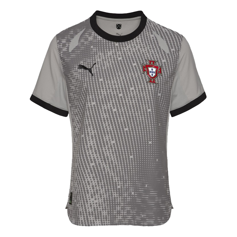 Mens Portugal Goalkeeper Grey Jersey 2025