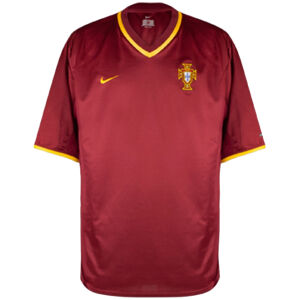 Mens Portugal Retro Home Jersey 2000