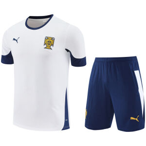 Mens Portugal Short Training Suit White 2025