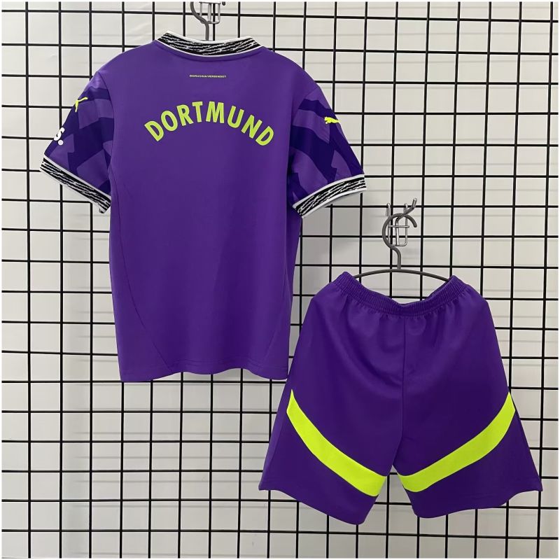 Kids Borussia Dortmund Special Edition Purple Jersey 2024/25