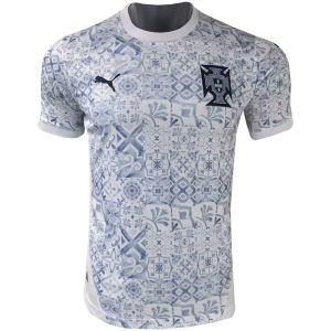 Mens Portugal Special Edition White – Grey Jersey 2025