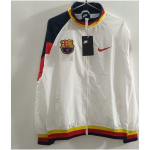 Mens Barcelona All Weather Windrunner Jacket White Classic