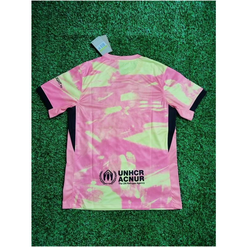 Mens Barcelona Short Training Pink Jersey 2025/26