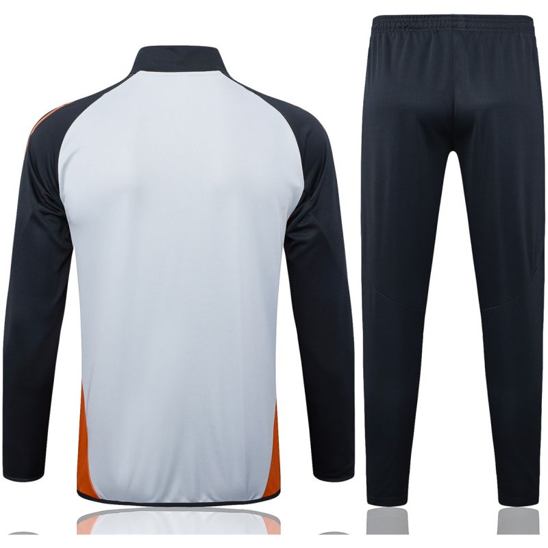 Mens Benfica Jacket + Pants Training Suit Grey 2025/26