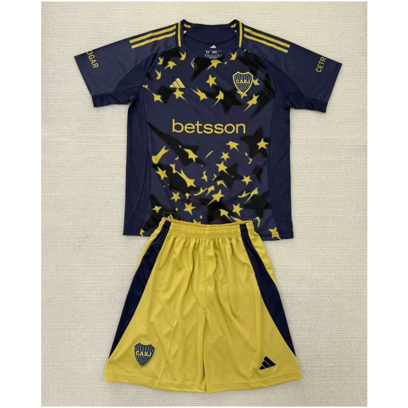 Kids Boca Juniors Fourth Jersey 2025/26