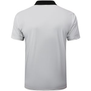 Mens Liverpool Polo Shirt Light Grey 2025/26