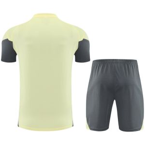 Mens Real Madrid Short Training Suit Yellow 2025/26