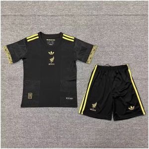 Kids Mexico Gold Cup Black Jersey 2025