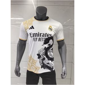 Mens Real Madrid Year of the Snake Special Edition White Jersey 2025/26