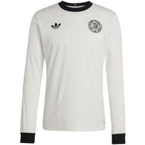 Mens Germany 125th Anniversary White Jersey Long Sleeve