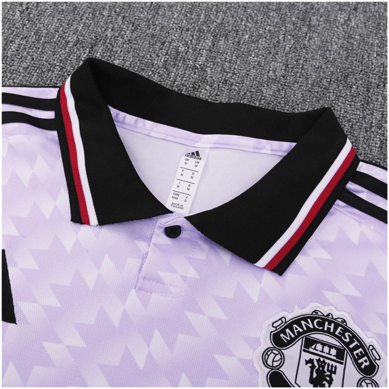 Mens Manchester United Polo Shirt White 2025/26