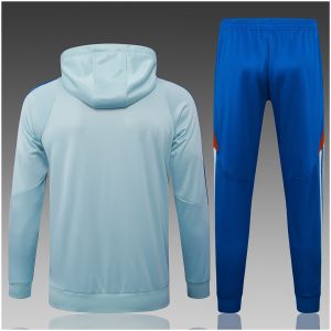 Kids Spain Hoodie Sweatshirt + Pants Suit Light Green 2025
