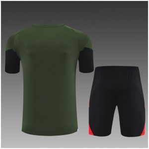 Kids Bayern Munich Short Training Suit Green 2025/26