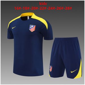Kids Atletico Madrid Short Training Suit Royal 2025/26